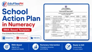 Action Plan in Numeracy